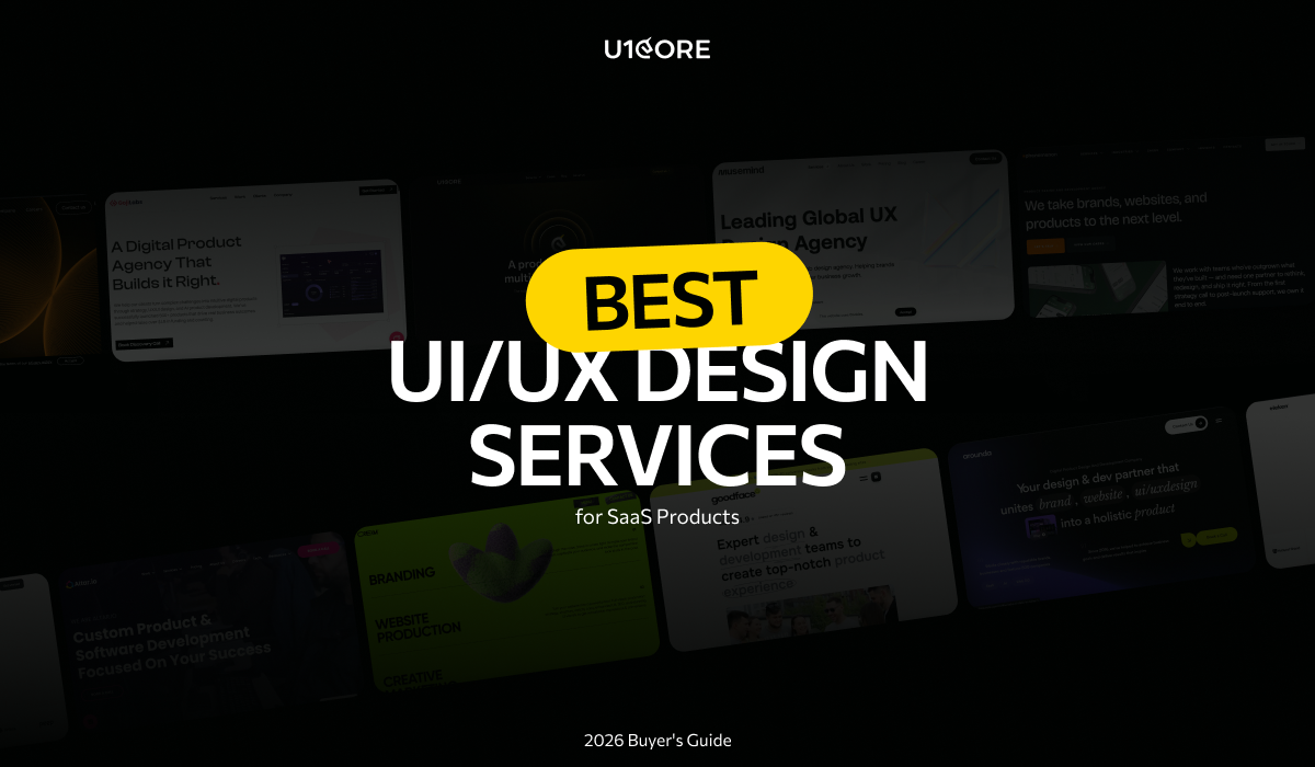 Best UI/UX Design Services for SaaS Products: 2026 Buyer’s Guide